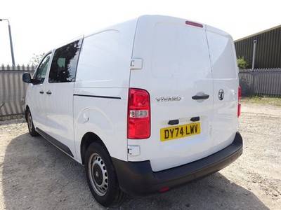2024 74 REG VAUXHALL VIVARO F3100 PRIME DIESEL CREW VAN DAMAGED SALVAGE - £10,995 -