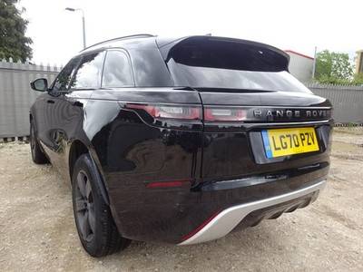 2020 70 REG RANGE ROVER VELAR R-DYNAMIC S DIESEL AUTO DAMAGED REPAIRABLE SALVAGE - £13,450 -