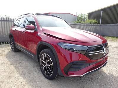 2022 22 REG MERCEDES EQB 300 AMG PREMIUM 4MATIC ELECTRIC AUTO DAMAGED SALVAGE - £13,450 -