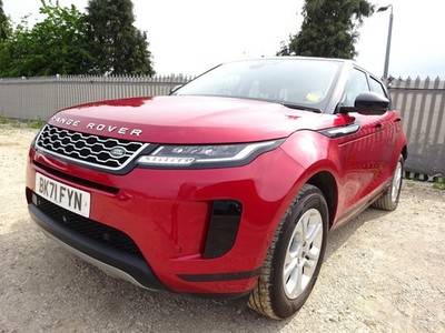 2021 71 REG RANGE ROVER EVOQUE S P300E HYBRID AUTO DAMAGED REPAIRABLE SALVAG - £9,995 -