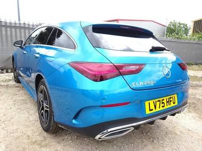 2025 75 REG MERCEDES BENZ CLA 250 AMG LINE EXECUTIVE HYBRID AUTO DAMAGED SALVAGE - £16,750 -