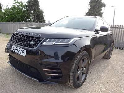 2021 21 REG RANGE ROVER VELAR R-DYNAMIC P400E HYBRID AUTO DAMAGED SALVAGE - £14,750 -