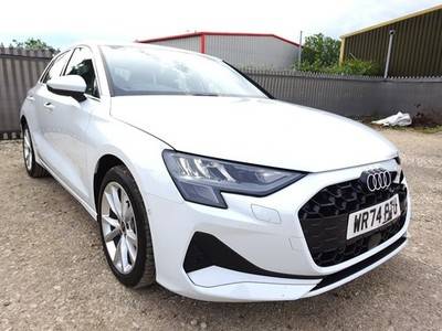 2024 74 REG AUDI A3 SPORT 35 TFSI DAMAGED REPAIRABLE SALVAGE - £12,450 -