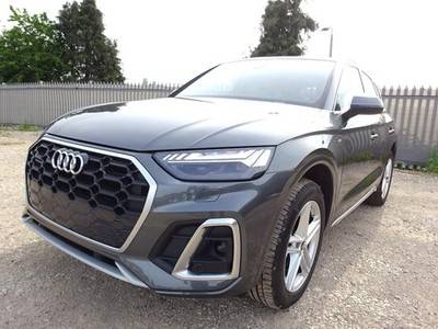 2021 21 REG AUDI Q5 S LINE 45 TFSI QUATTRO AUTO DAMAGED REPAIRABLE SALVAGE - £14,995 -