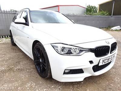 2019 19 REG BMW 3 SERIES 320I M SPORT AUTO ESTATE DAMAGED REPAIRABLE SALVAGE - £8,450 -