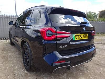 2022 22 REG BMW IX3 M SPORT ELECTRIC AUTO DAMAGED REPAIRABLE SALVAGE - £11,995 -