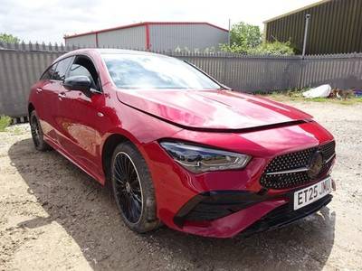2025 25 REG MERCEDES BENZ CLA 250 AMG LINE PREMIUM+ HYBRID AUTO DAMAGED SALVAGE - £12,995 -