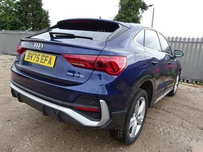 2025 75 REG AUDI Q3 S LINE 35 TFSI AUTO DAMAGED REPAIRABLE SALVAGE - £16,995 -