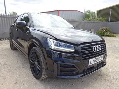 2020 69 REG AUDI Q2 S LINE BLACK EDITION 40 TFSI QUATTRO AUTO DAMAGED SALVAGE - £7,750 -