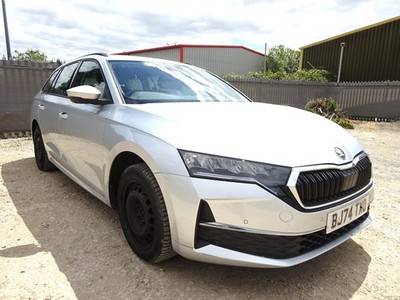 2025 74 REG SKODA OCTAVIA SE TECH TSI E-TEC AUTO ESTATE DAMAGED SALVAGE - £9,995 -