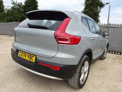 2024 74 REG VOLVO XC40 CORE B3 AUTO DAMAGED REPAIRABLE SALVAGE - £11,995 -