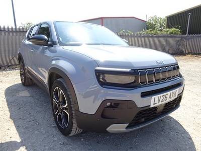 2026 26 REG JEEP AVENGER SUMMIT DAMAGED REPAIRABLE SALVAGE - £9,450 -