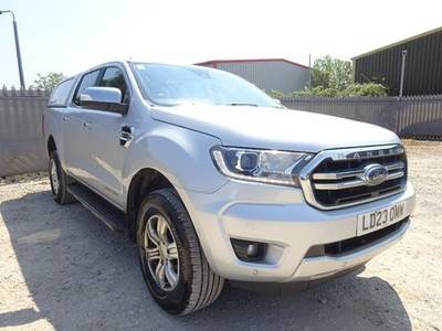2023 23 REG FORD RANGER LIMITED ECOBLUE 4X4 DIESEL AUTO PICK UP DAMAGED SALVAGE - £12,995 -