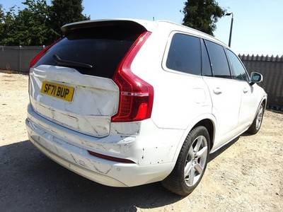 2021 71 REG VOLVO XC90 B6 AWD AUTO DAMAGED REPAIRABLE SALVAGE - £11,750 -