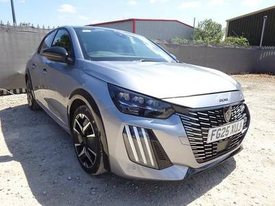 2025 25 REG PEUGEOT 208 GT PURETECH DAMAGED REPAIRABLE SALVAGE - £8,450 -