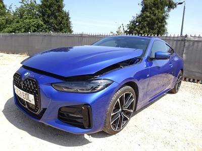 2021 21 REG BMW 4 SERIES 430I M SPORT AUTO DAMAGED REPAIRABLE SALVAGE - £11,750 -