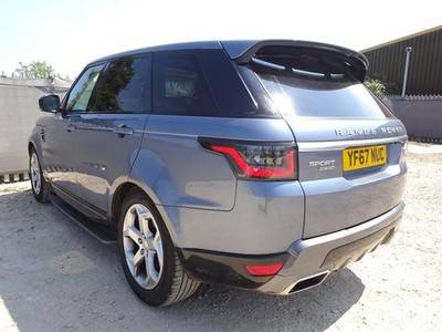 2018 67 REG RANGE ROVER SPORT HSE SDV6 DIESEL AUTO 7 SEATS DAMAGED SALVAGE - £15,450 -
