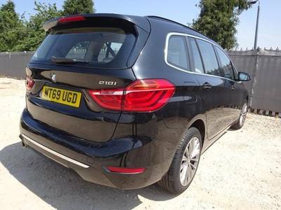 2019 69 REG BMW 2 SERIES 218I LUXURY AUTO 7 SEATS DAMAGED REPAIRABLE SALVAGE - £7,750  -