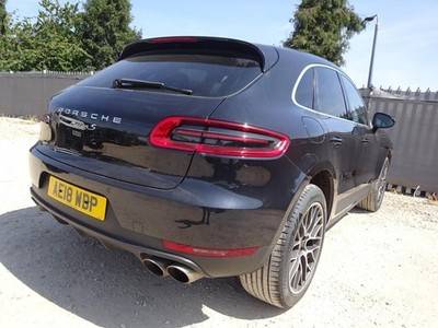 2018 18 REG PORSCHE MACAN S 3.0 AUTO DAMAGED REPAIRABLE SALVAGE - £13,450 -