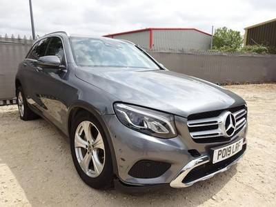 2019 19 REG MERCEDES BENZ GLC 220 D 4MATIC SPORT AUTO DAMAGED SALVAGE - £9,450 -