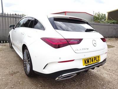 2024 74 REG MERCEDES BENZ CLA 250E AMG LINE PREMIUM HYBRID AUTO DAMAGED SALVAGE - £12,750 -