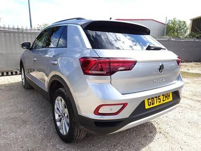 2026 75 REG VOLKSWAGEN T-ROC MATCH TSI AUTO DAMAGED REPAIRABLE SALVAGE - £9,450 -