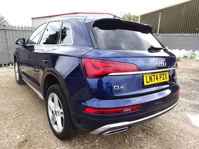 2024 74 REG AUDI Q5 S LINE 45 TFSI QUATTRO AUTO DAMAGED REPAIRABLE SALVAGE - £14,995 -
