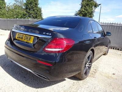 2018 18 REG MERCEDES BENZ AMG E CLASS E43 4MATIC AUTO DAMAGED SALVAGE - £11,750 -