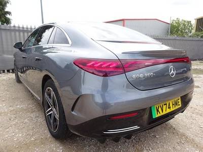 2024 74 REG MERCEDES EQE 350+ AMG LINE EDITION ELECTRIC AUTO DAMAGED SALVAGE - £22,995 -