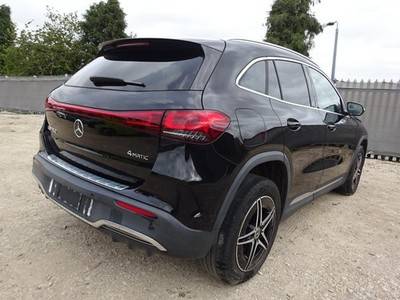 2022 71 REG MERCEDES BENZ EQA 350 AMG LINE 4MATIC ELECTRIC AUTO DAMAGED SALVAGE - £8,750 -