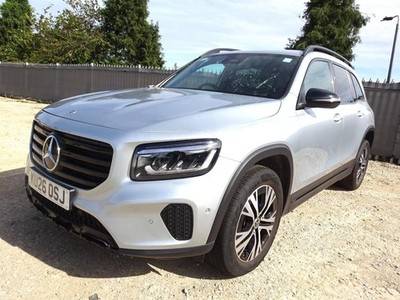 2026 26 REG MERCEDES BENZ GLB 200 SPORT EXECUTIVE AUTO DAMAGED SALVAGE - £17,995 -