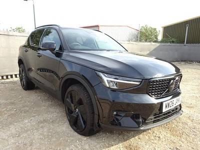 2026 26 REG VOLVO XC40 + BLACK EDITION B4 AUTO DAMAGED REPAIRABLE SALVAGE - £15,750 -