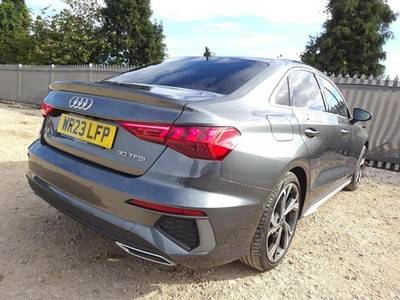 2023 23 REG AUDI A3 S LINE 30 TFSI DAMAGED REPAIRABLE SALVAGE - £9,750 -