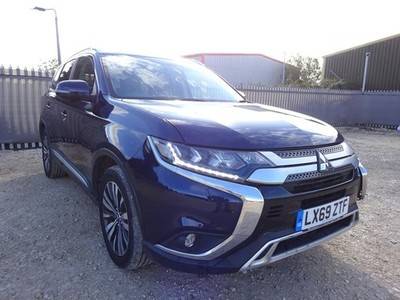 2020 69 REG MITSUBISHI OUTLANDER EXCEED AUTO DAMAGED REPAIRABLE SALVAGE - £7,995 -