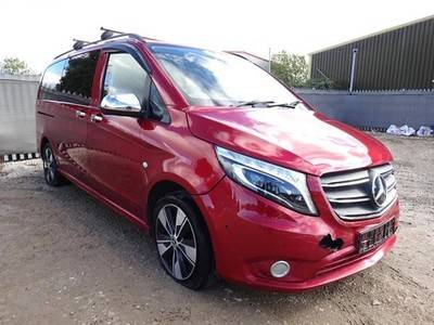 2021 71 REG MERCEDES BENZ VITO 119 CDI TOURER SPORT DIESEL AUTO DAMAGED SALVAGE - £17,450 -