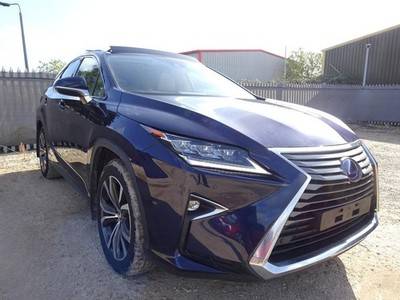 2018 68 REG LEXUS RX 450H PREMIUM HYBRID AUTO DAMAGED REPAIRABLE SALVAGE - £13,995 -