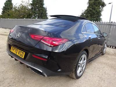 2020 70 REG MERCEDES BENZ CLA 180 AMG LINE PREMIUM+ AUTO DAMAGED SALVAGE - £9,750 -