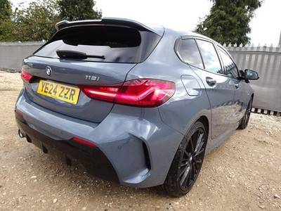2024 24 REG BMW 1 SERIES 118I M SPORT MANUAL DAMAGED REPAIRABLE SALVAGE - £10,995 -