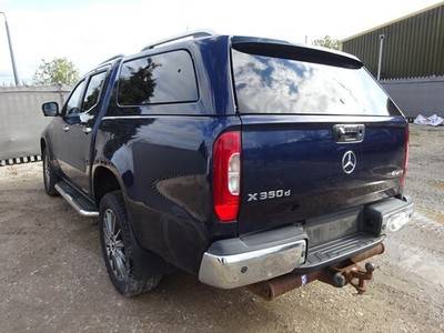 2020 69 REG MERCEDES BENZ X350 POWER D 4MATIC AUTO PICK UP DAMAGED SALVAGE - £16,995 -
