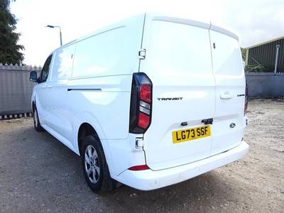2024 73 REG FORD TRANSIT CUSTOM 300 LIMITED DIESEL VAN DAMAGED SALVAGE - £14,450 -
