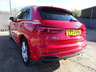 2023 73 REG AUDI Q3 S LINE 35 TFSI DAMAGED REPAIRABLE SALVAGE - £9,995 -